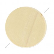 Perles palets en bois brut naturel 25 mm x10
