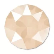 Cabochon PureCrystal 1088 8 mm Crystal Ivory Cream