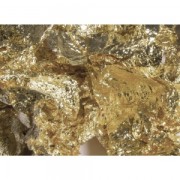 Flocons de métal doré pour dorure béton et polymère x1g