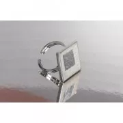 Flocons de métal pour dorure béton et polymère argenté x1g