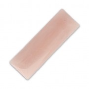 Cabochon synthétique baguette 24x8 mm imitation marbre Rose x1|raw }}