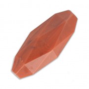 Olive synthétique facettée 24x10 mm imitation marbre Coral x1|raw }}
