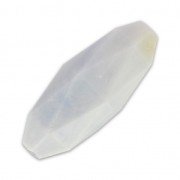 Olive synthétique facettée 24x10 mm imitation marbre Light Blue x1|raw }}