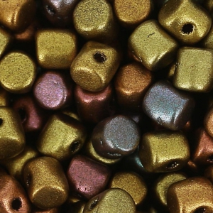 Minos® par Puca® 2.5x3 mm Gold Iris Mat x5g