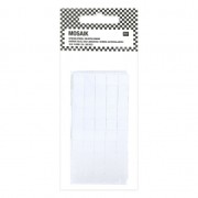 Set de 300 mosaïques miroir en verre carré 10x10 mm autocollant x1