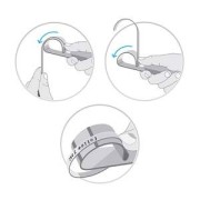 Set de 7 bracelets en aluminium à former et à personnaliser 15x1,5 cm