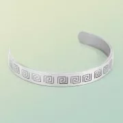 Set de 10 bracelets en aluminium à former et à personnaliser 15x1 cm