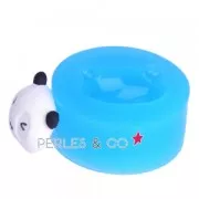 Mini moule silicone pour pâte polymère et pâte de métal 18,9x13,6 mm Panda