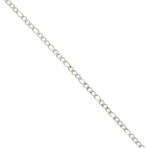 Chaîne maille figaro (1x3) 3 mm - Acier inoxydable 304 x98 cm