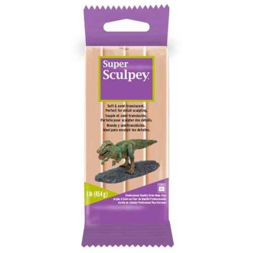 Pâte à modeler Super Sculpey Originale 454 gr Beige