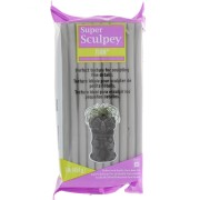 Pâte à modeler Super Sculpey Ferme 454 gr Gris
