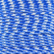 Cordon Paracorde -corde de parachute- 2 mm Bleu Marine/Blanc x1m|raw }}
