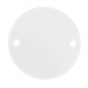 Intercalaire rond 2 trous en plexiglas 25 mm Crystal x1|raw }}