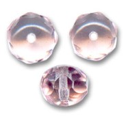 Donuts 9x6 mm Rosaline x25