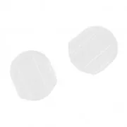 Protection pour clips d'oreille 14x12 mm en silicone x6