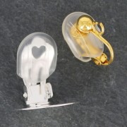 Protection pour clips d'oreille 14x12 mm en silicone x6