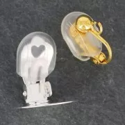 Protection pour clips d'oreille 14x12 mm en silicone x6