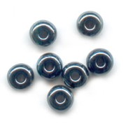 Preciosa Perles rocailles 5/0 4.5 mm - Jet Hematite x20g|raw }}