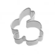 Animal - Mini emporte-pièce en fer blanc pour modelage 24 mm Lapin Mini emporte-pièce en fer blanc pour modelage 24 mm Lapin