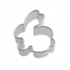 Mini emporte-pièce en fer blanc pour modelage 24 mm Lapin