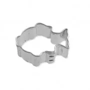 Animal - Mini emporte-pièce en fer blanc pour modelage 12 mm Poisson Mini emporte-pièce en fer blanc pour modelage 12 mm Poisson