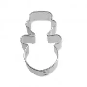 Bonhomme de neige - Petit emporte-pièce en fer blanc pour modelage 31 mm Bonhomme neige Petit emporte-pièce en fer blanc pour modelage 31 mm Bonhomme neige
