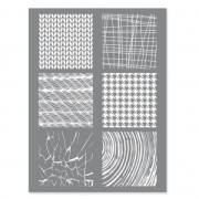 Silk Screen Graine Créative pour Pâte polymère 114x153 mm - Motif Matière|raw }}