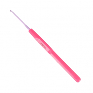 Crochet pour laine et fil 2 mm en aluminium x1