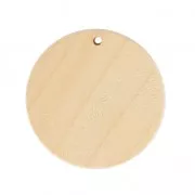 Sequin en bois brut 34 mm x1