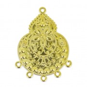 Pendentifs légers à décorer 42 mm doré x2|raw }}