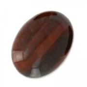 Cabochon ovale 18x13 mm Oeil de taureau x1