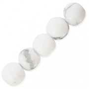 Perles rondes Howlite véritable 3 mm x25|raw }}