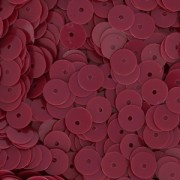 Sequins en plastique  imitation perles Heishi 6 mm Bordeaux x50g|raw }}