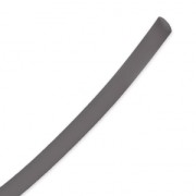Cordon en plastique plein 1,5 mm Dark Grey x 50 cm
