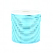 Cordon polyester imitation serpent type snake cord 1 mm Aquamarine x10 m|raw }}