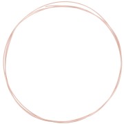 Fil souple 0.80 mm en Rose Gold filled (or laminé)  x 1 m