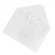 Assortiment de 4 Dies Thinlits de découpe Sizzix en métal Coeurs x1