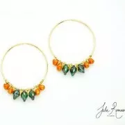 Perles en verre Tico Beads 5x7 mm Opaque Luster Rose x25