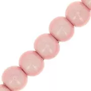 Perles Miracles  6 mm Light Rose x5