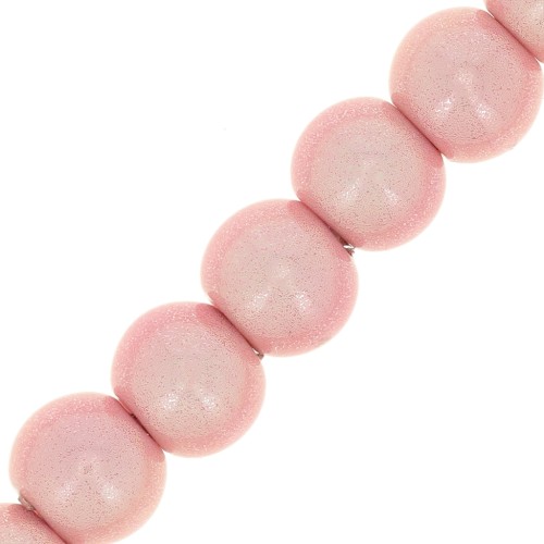 Perles Miracles  6 mm Light Rose x5