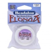 Fil élastique Elonga 0.7 mm - Multi-brins - Blanc x25m