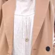 Chaîne fine maille Forçat ovale 1.3 mm - Doré à l'or fin x1m