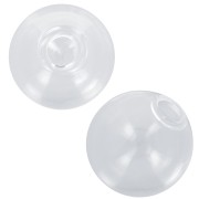 Sphère en verre à garnir 16 mm x4