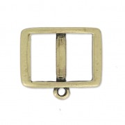 Intercalaire pour lacet 10 mm collier choker 17.5 mm bronze x1|raw }}