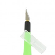 Cutter de précision avec manche ergonomique tout support