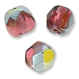 Facettes 3 mm Fuchsia Marea x50