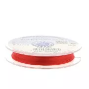 Fil de jade / Fil nylon tressé européen Griffin 0.3 à 0.5 mm Red x25m