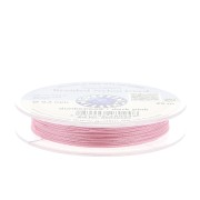 Fil de jade / Fil nylon tressé européen Griffin 0.3 à 0.5 mm Dark Pink x25m