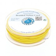 Fil de jade / Fil nylon tressé européen Griffin 0.5 à 0.8 mm Yellow x25m|raw }}