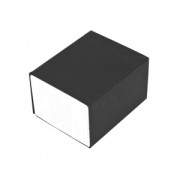 Boite pour bague 5x4.3x3 cm cm Blanc/Noir Mat x1